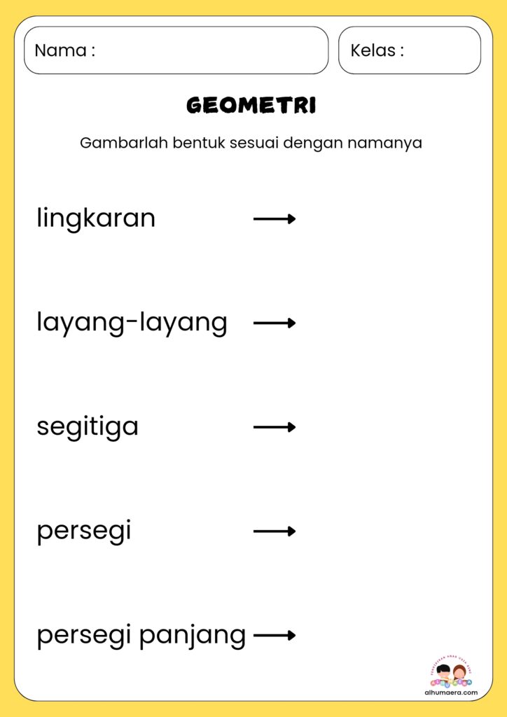 Lembar kerja geometri